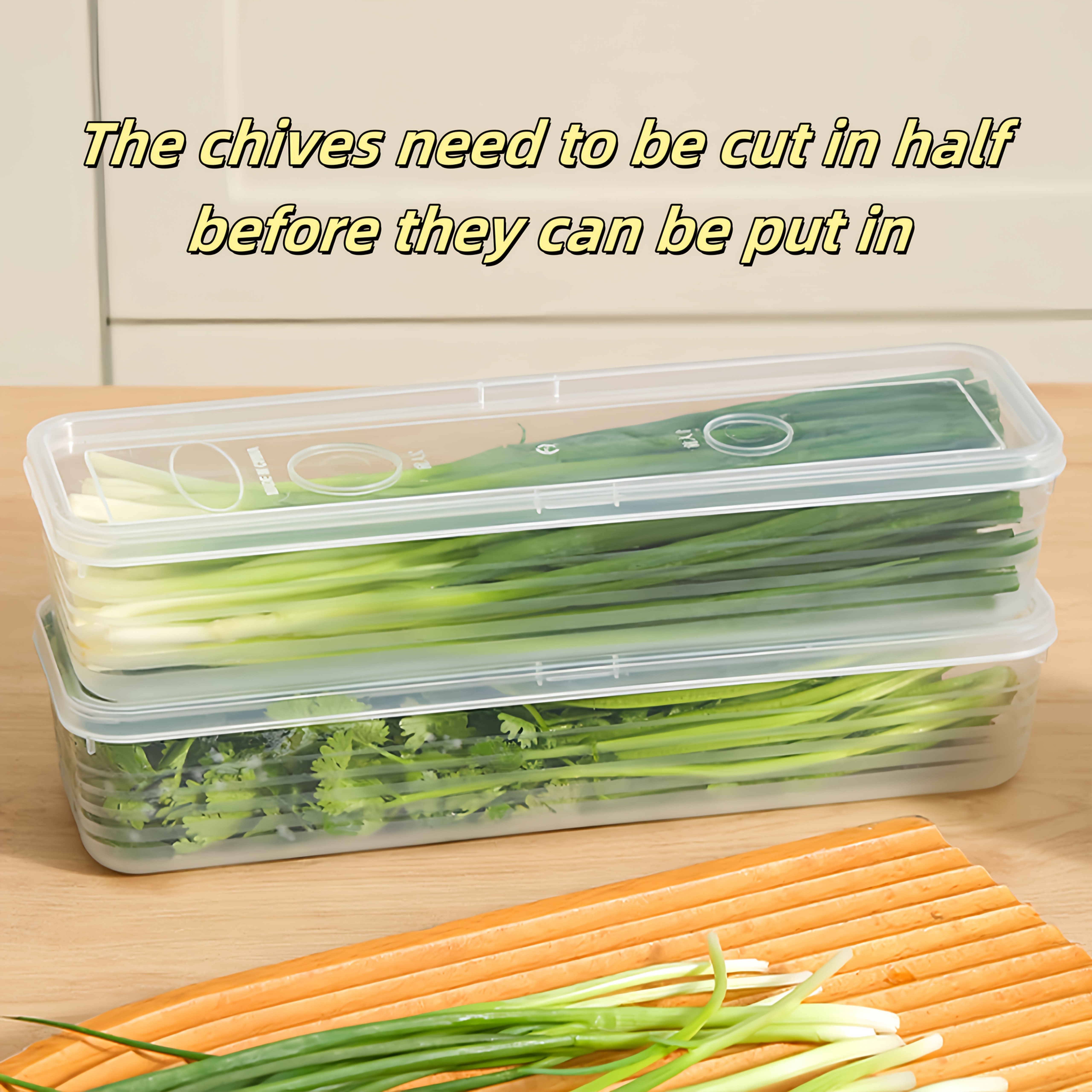 Food Storage Jars Plastic - 2/4/6pcs Food Vegetable Storage Containers -