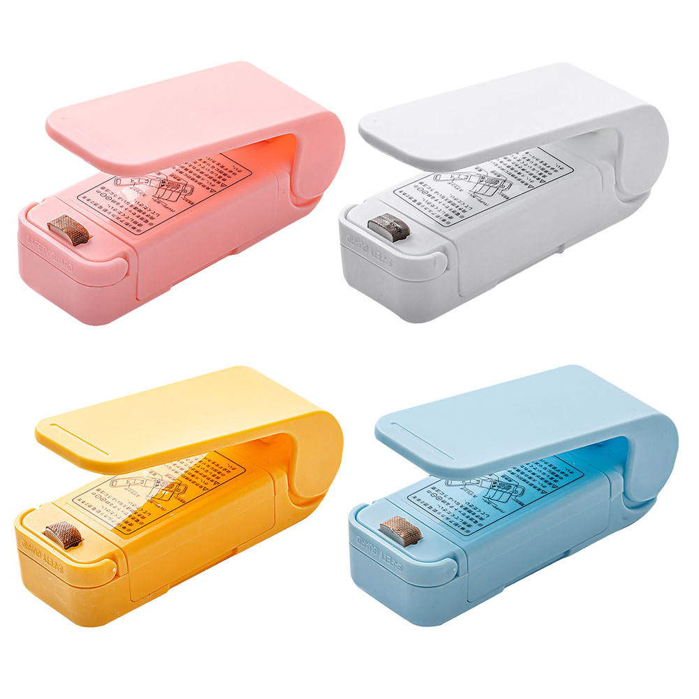 Food Storage Vacuum Sealer Machine - Heating Sealer Handheld Plastic Bag Sealing