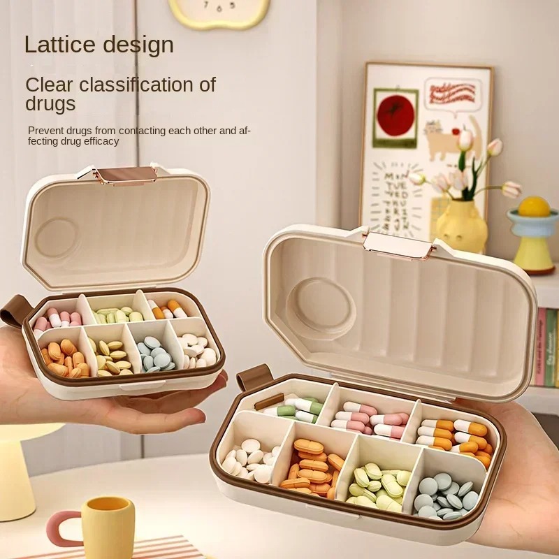 Food Storage Management - Mini food grade portable weekly pill