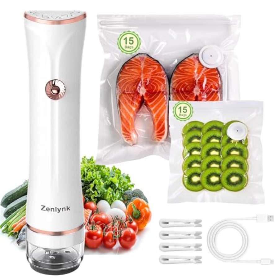Vacuum Sealer Bag - Compact Vacuum Sealer for Food Portable