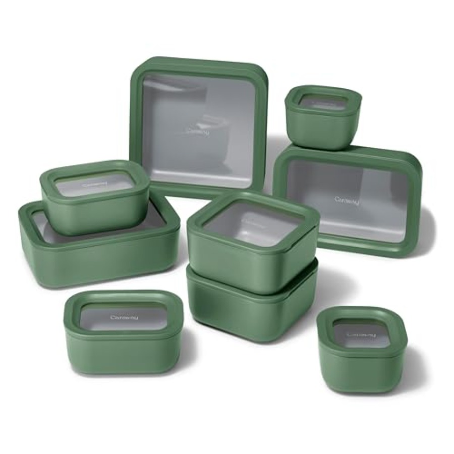 Food Storage Technology - 22pc Glass Food Storage Set for