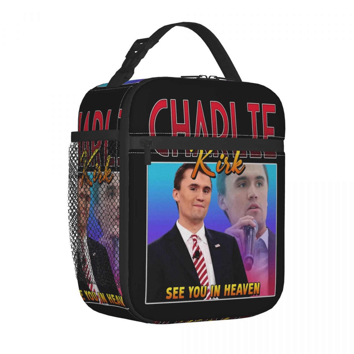 Food Storage Quotes - Charlie Kirk Quote Product Insulated Lunch