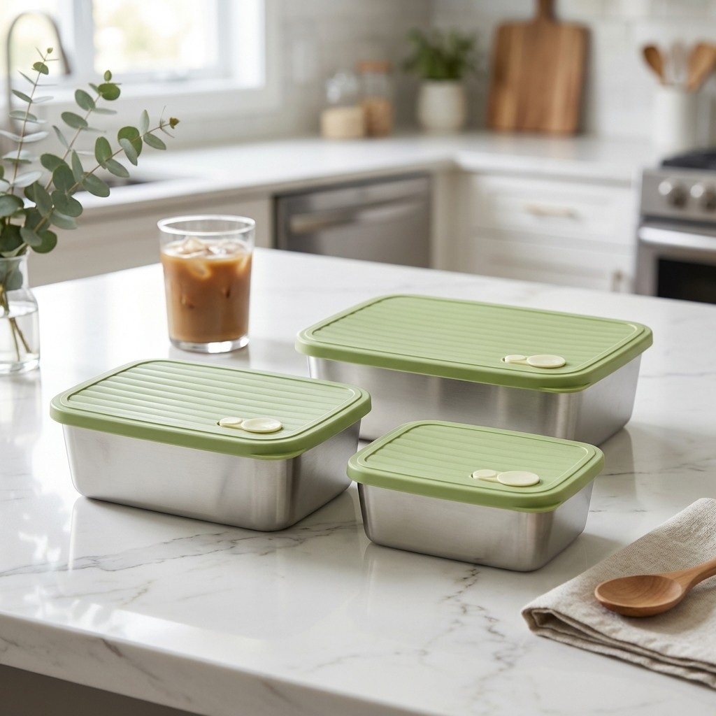 Xxl Food Storage Container - Fruit,Vegetable,Meat Storage Container Large Capacity Sealed