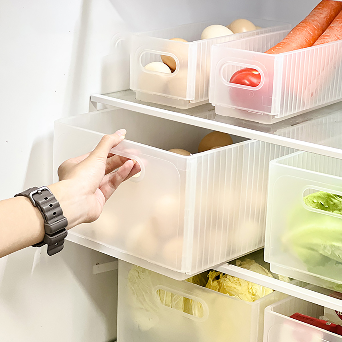 WORTHBUY Plastic Folding Fridg – обзор и цена Xxl Food Storage Container