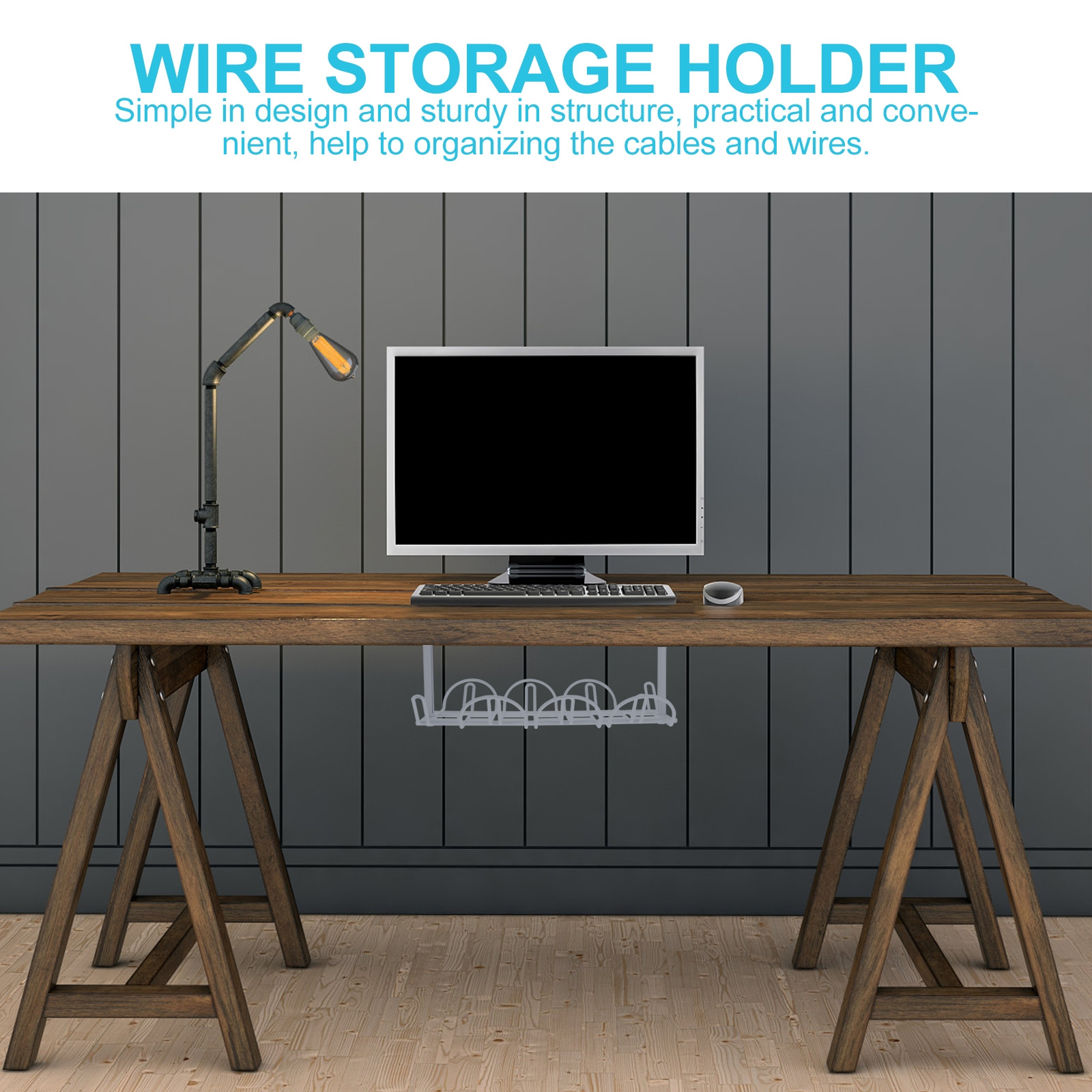 2Sets Under Desk Cord Racks St – обзор и цена Food Storage Management