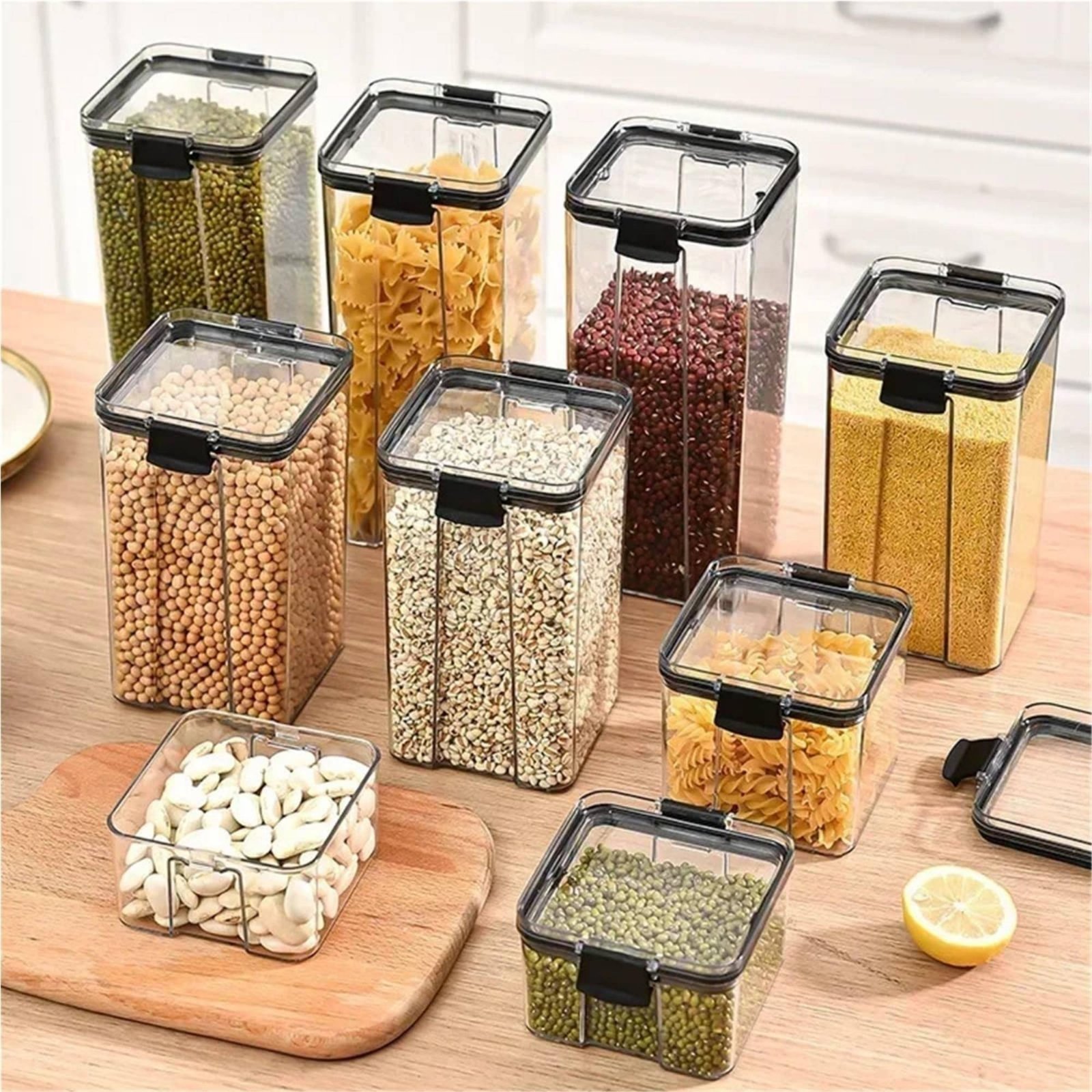 Airtight Food Storage Containe – обзор и цена Food Storage Jars Plastic