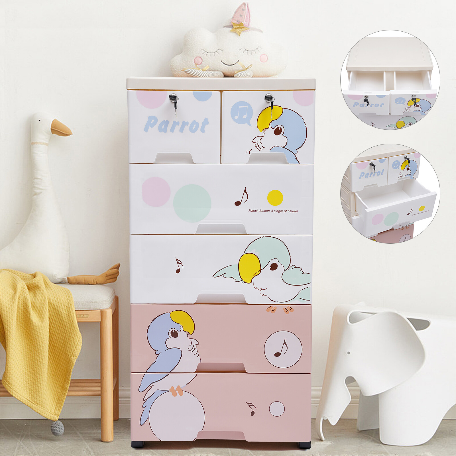 5-Layer Dresser Collection Loc – обзор и цена Food Storage Locker