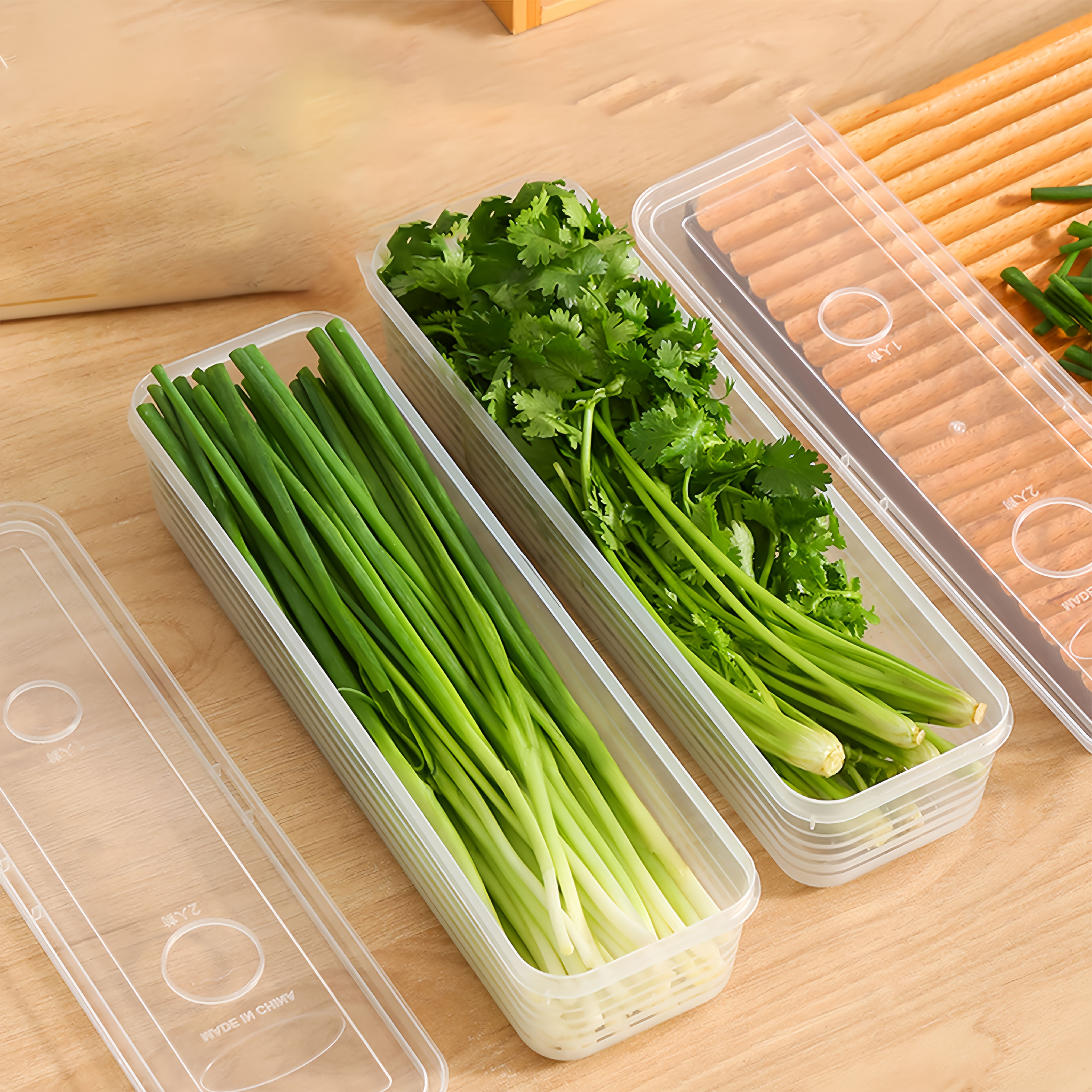 2/4/6pcs Food Vegetable Storag – обзор и цена Food Storage Jars Plastic