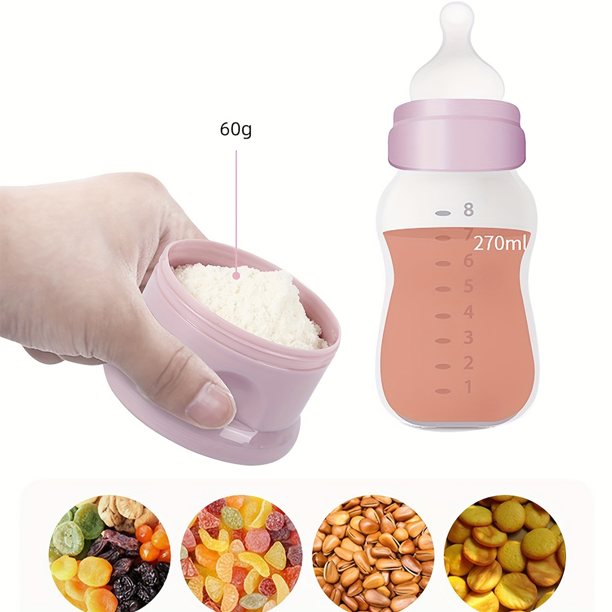 Large Capacity Baby Milk Powde – обзор и цена Xxl Food Storage Container