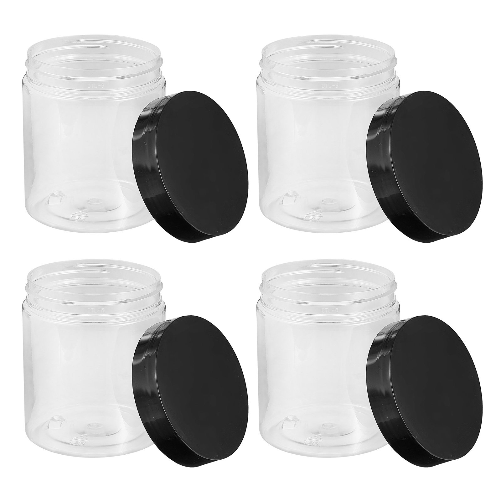 12Pcs Clear Plastic Storage Ja – обзор и цена Food Storage Jars Plastic
