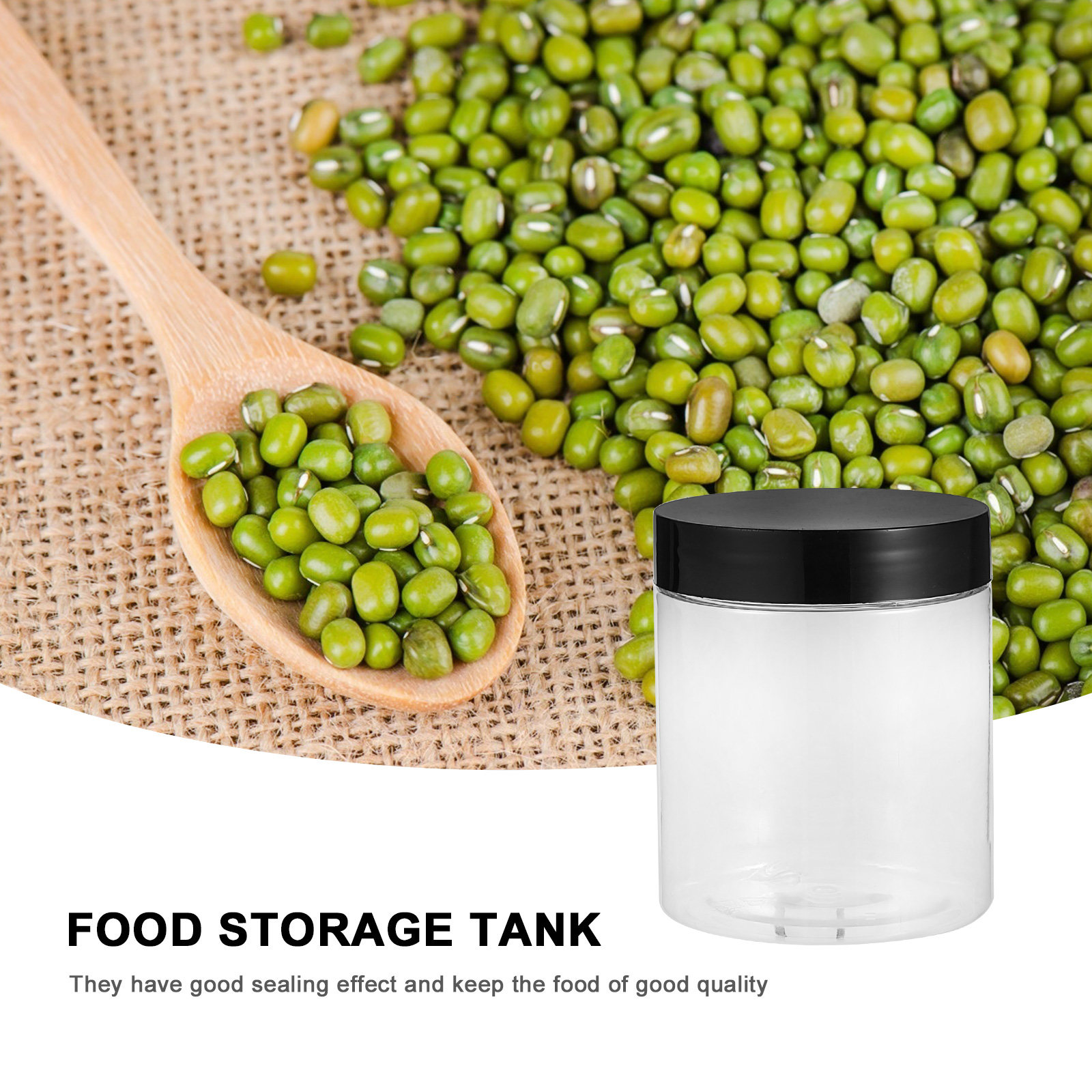 12Pcs Clear Plastic Storage Ja – обзор и цена Food Storage Jars Plastic