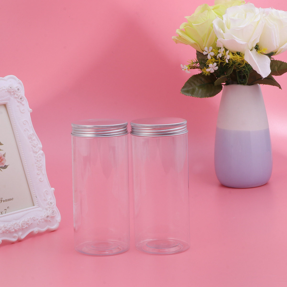 6Pcs Transparent Food Storage  – обзор и цена Food Storage Jars Plastic