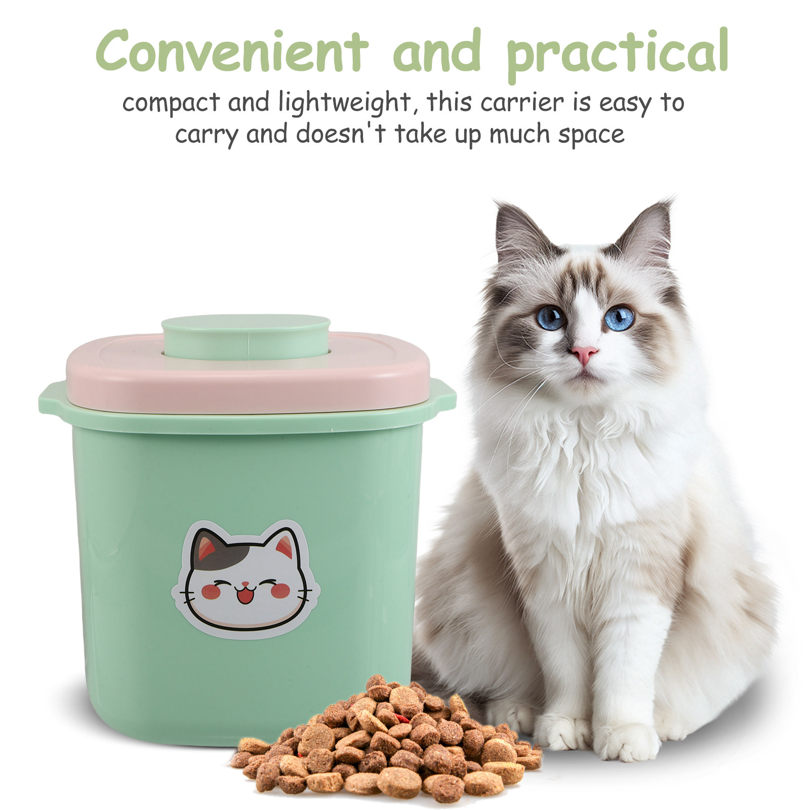 Dog Cat Food Storage Bin Airti – обзор и цена Food Storage Dog
