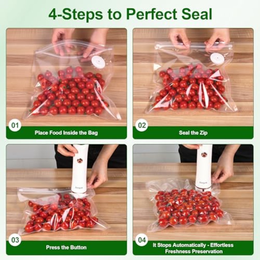 Compact Vacuum Sealer for Food – обзор и цена Vacuum Sealer Bag