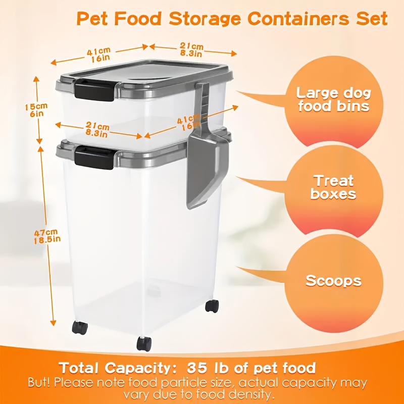Airtight Pet Food Container fo – обзор и цена Food Storage Dog