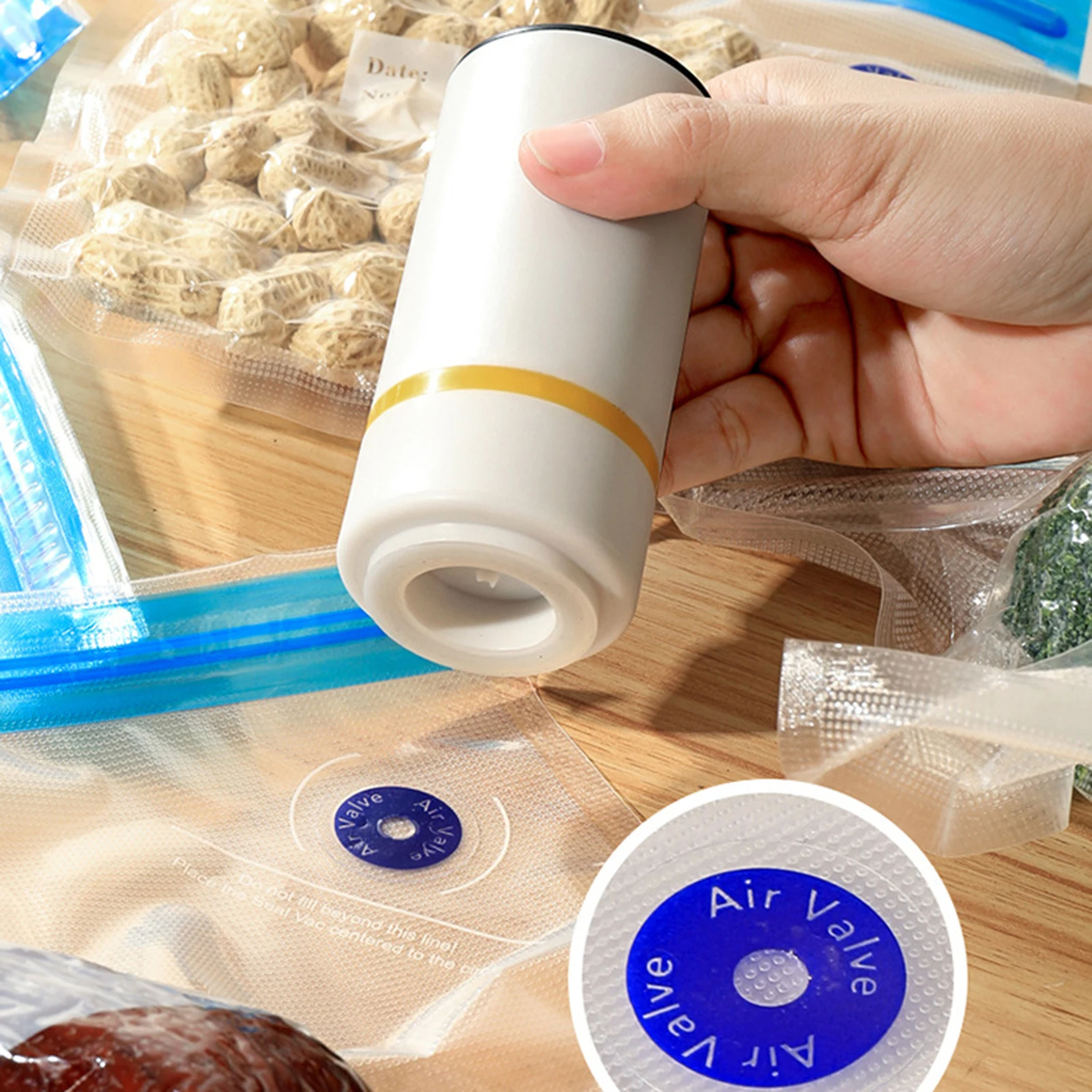 Reusable vacuum food storage b – обзор и цена Food Storage Vacuum Sealer Machine