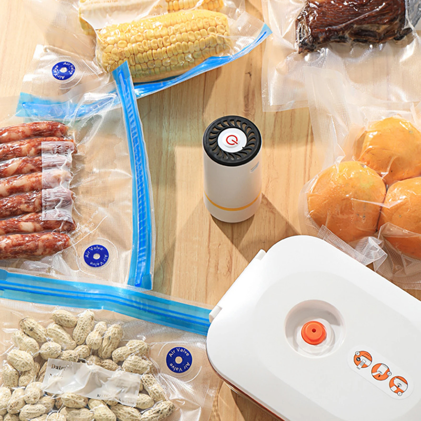 Reusable vacuum food storage b – обзор и цена Food Storage Vacuum Sealer Machine