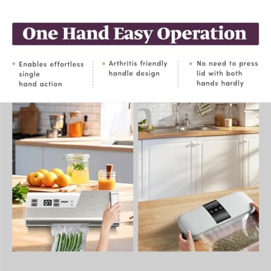 Vacuum Sealer Machine 95kPa 14 – обзор и цена Food Storage Vacuum Sealer Machine