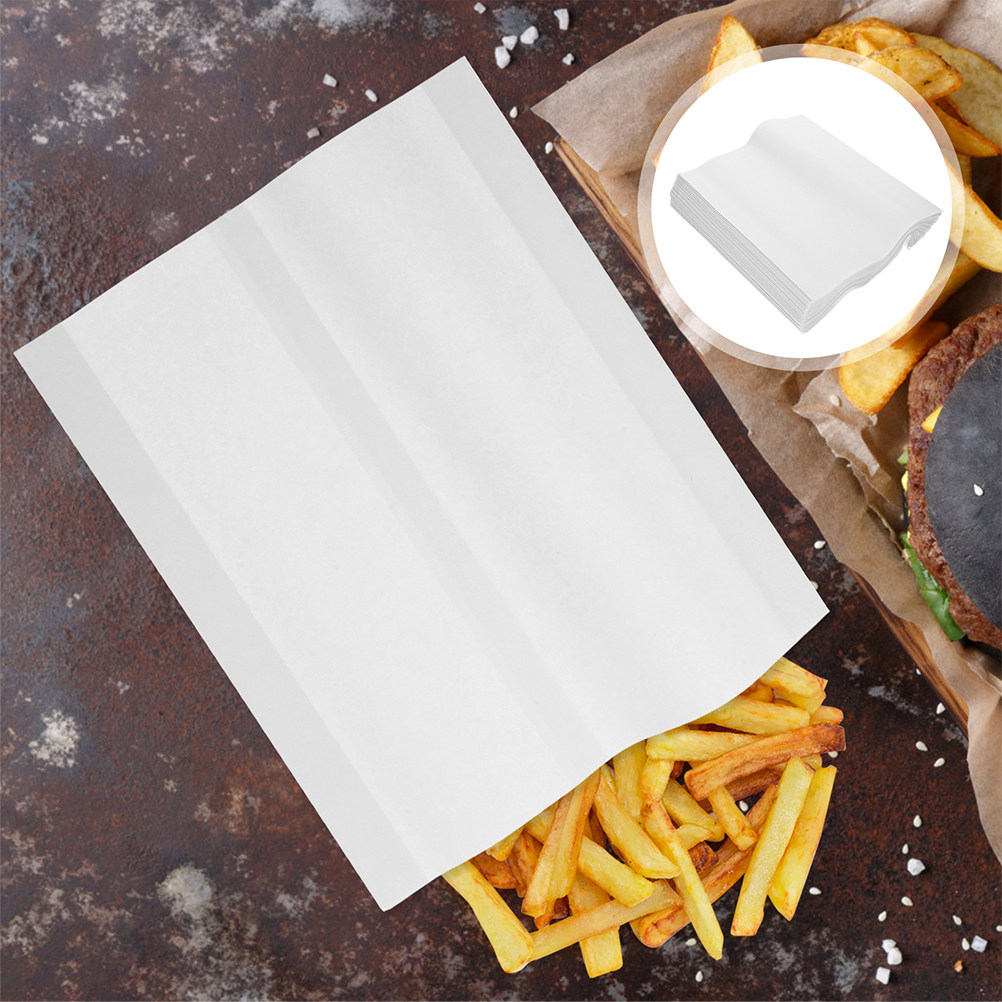 100Pcs Greaseproof Paper Bags  – обзор и цена Food Storage Dog