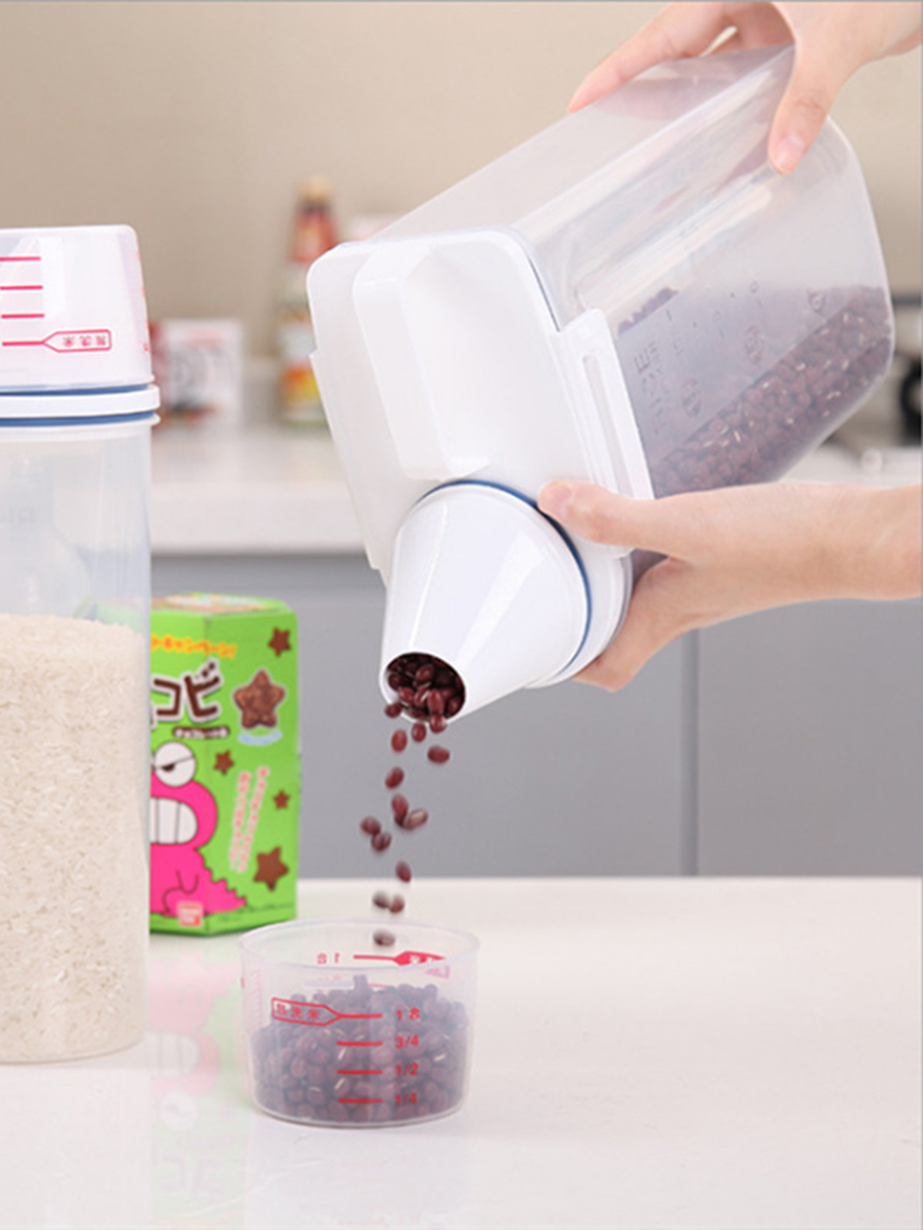 Large Capacity Plastic Rice Bu – обзор и цена Xxl Food Storage Container