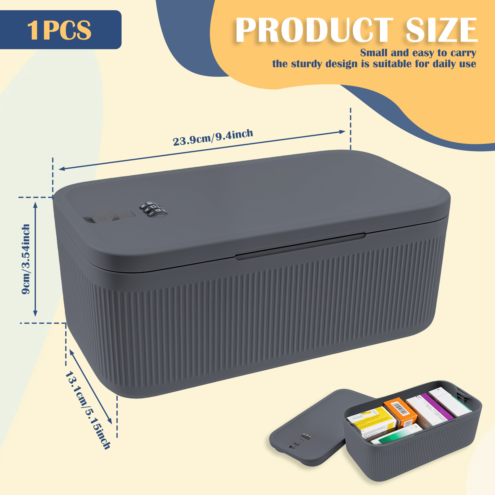 Storage Box with Locker Plasti – обзор и цена Food Storage Locker