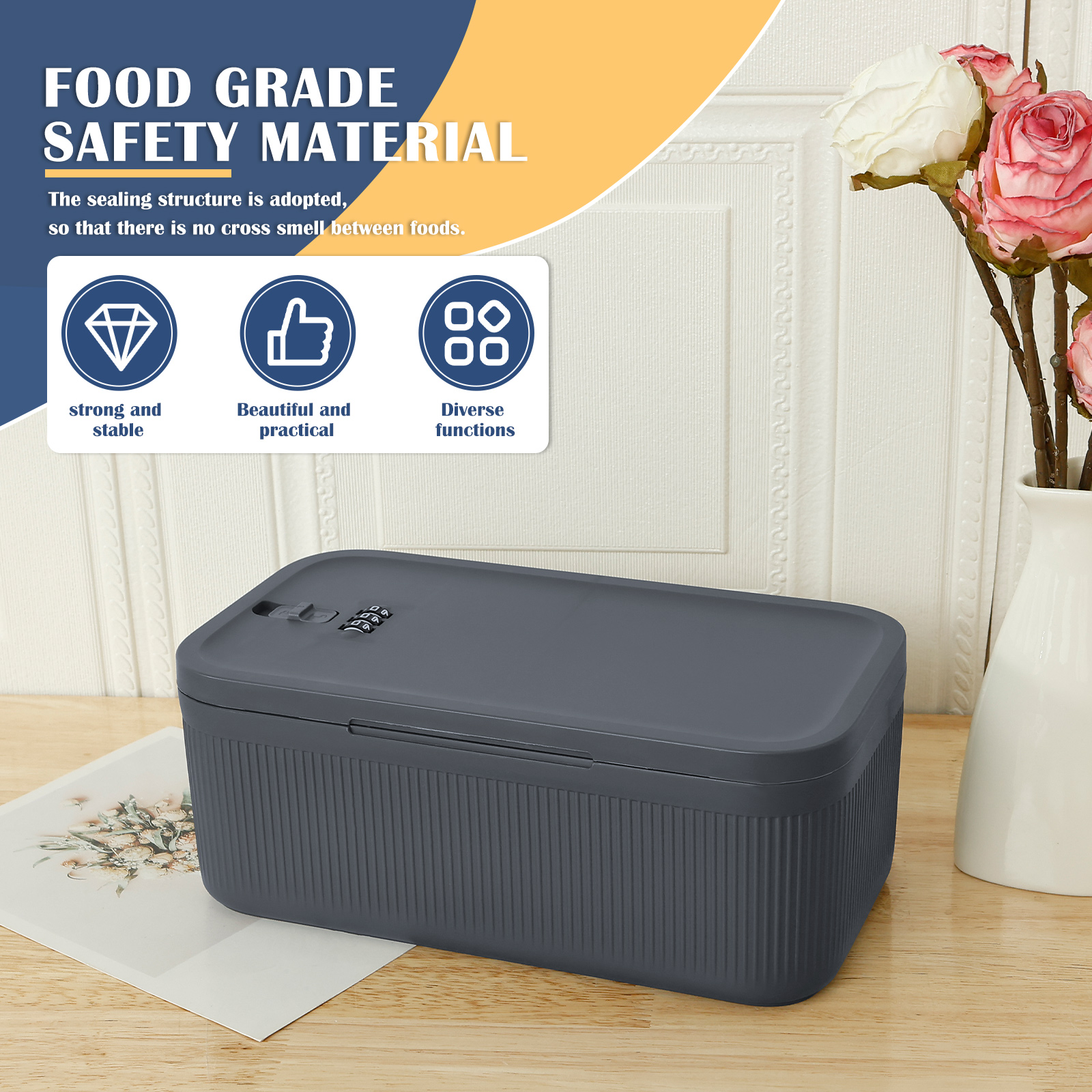 Storage Box with Locker Plasti – обзор и цена Food Storage Locker