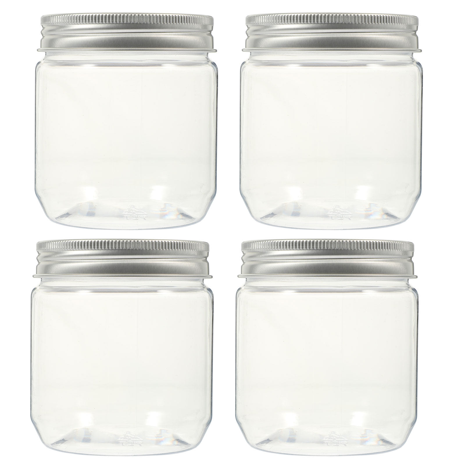 4Pcs Food Grade Airtight Clear – обзор и цена Food Storage Jars Plastic