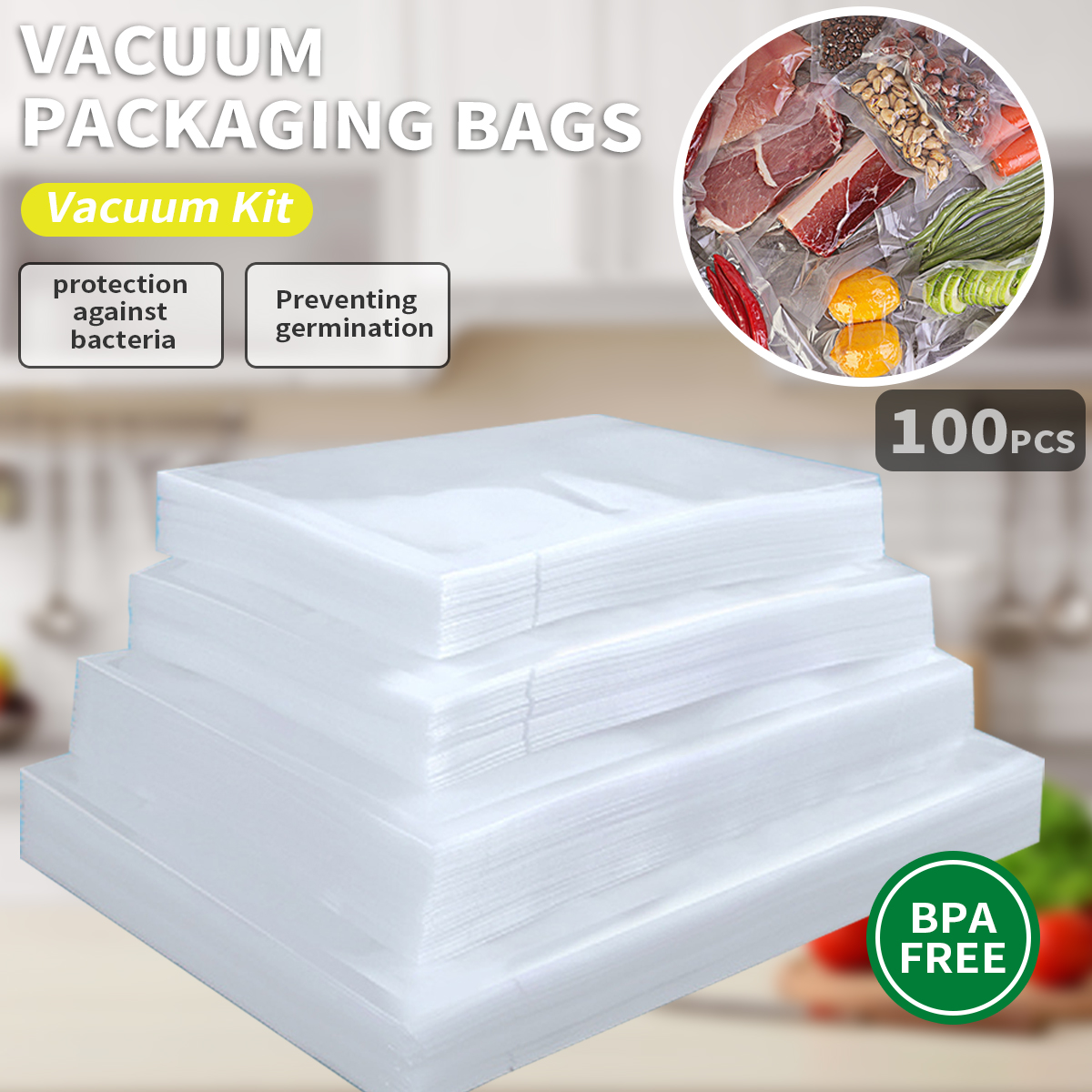 Vacuum Sealing Machine Accesso – обзор и цена Vacuum Sealer Bag