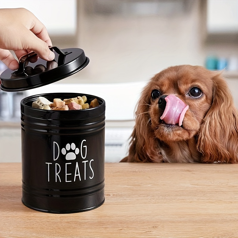 Metal Dog Treat Container Dog  – обзор и цена Food Storage Dog