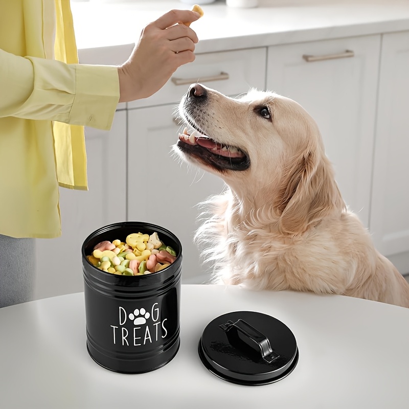 Metal Dog Treat Container Dog  – обзор и цена Food Storage Dog