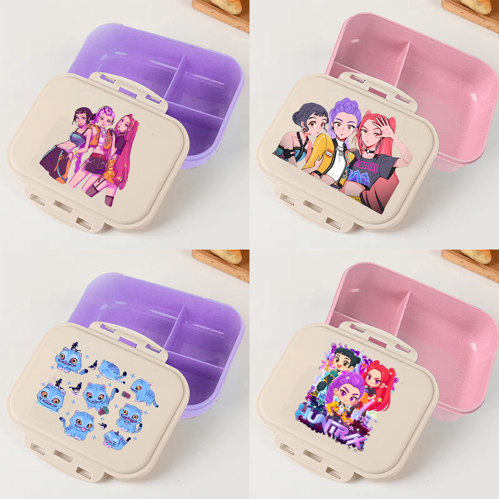 KPop Demon Hunters Lunch Box A – обзор и цена Xxl Food Storage Container