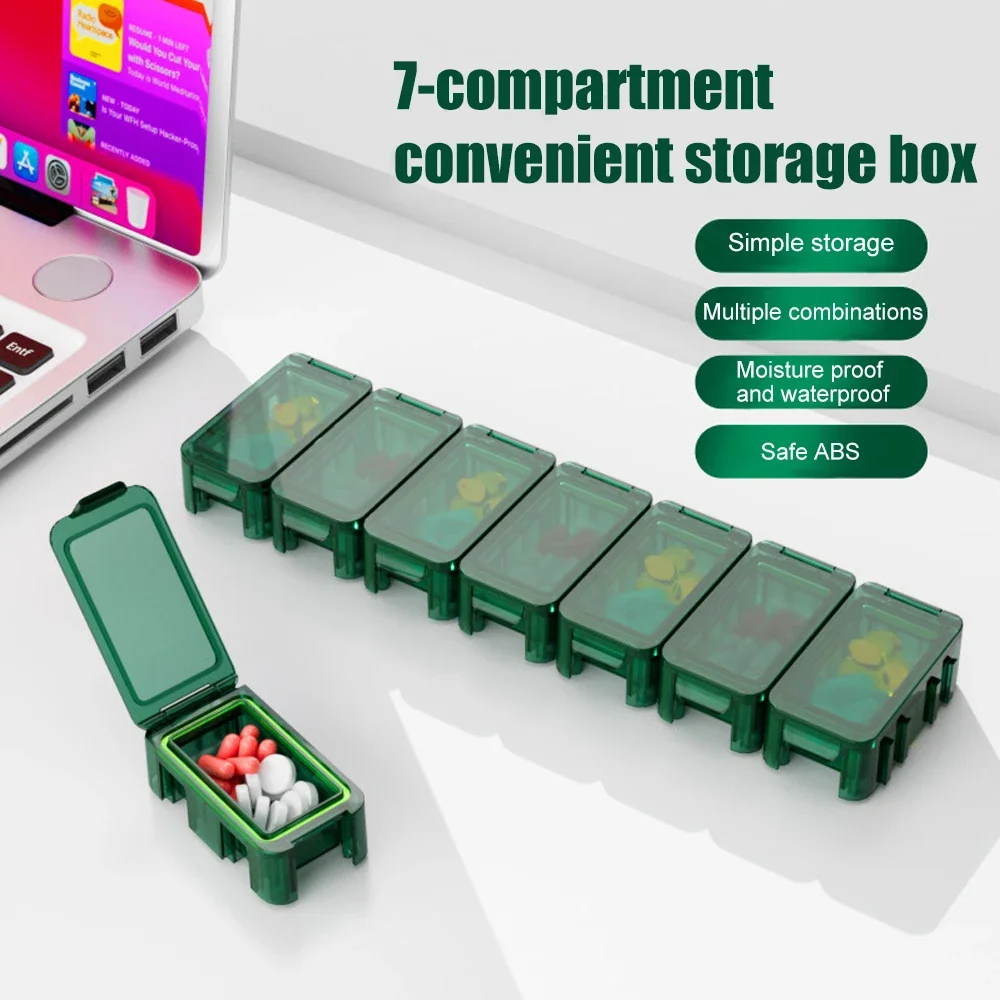 Extra Large Weekly Pill Organi – обзор и цена Food Storage Management