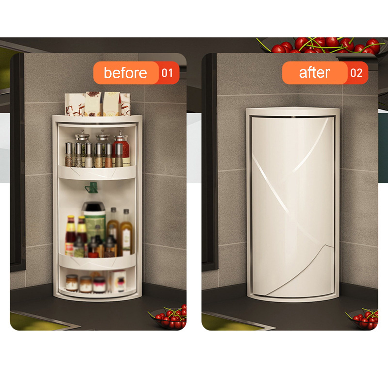 3 Layer Rotating Triangle Shel – обзор и цена Food Storage Locker