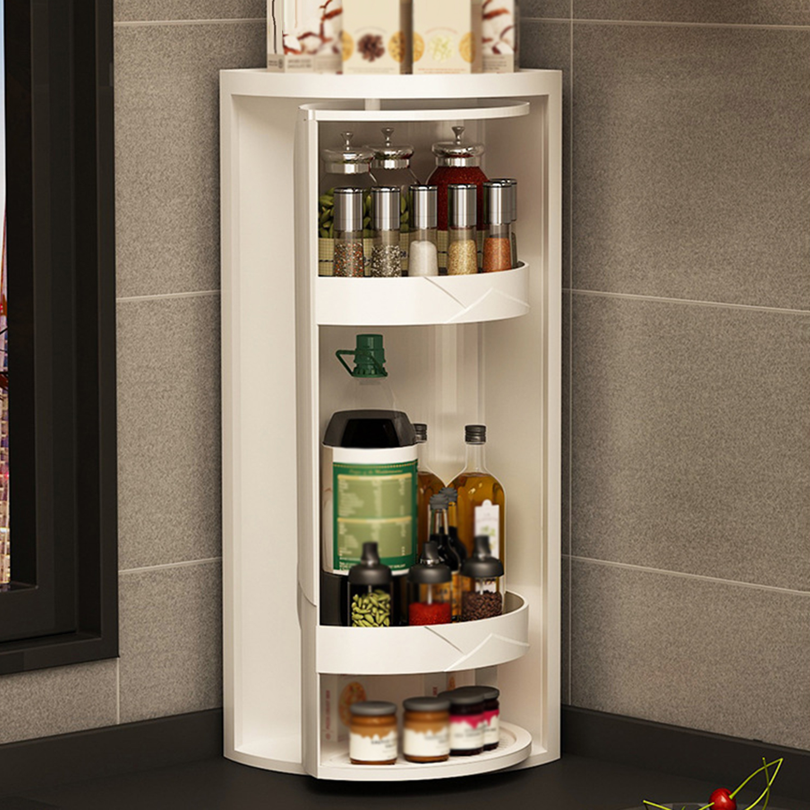 3 Layer Rotating Triangle Shel – обзор и цена Food Storage Locker