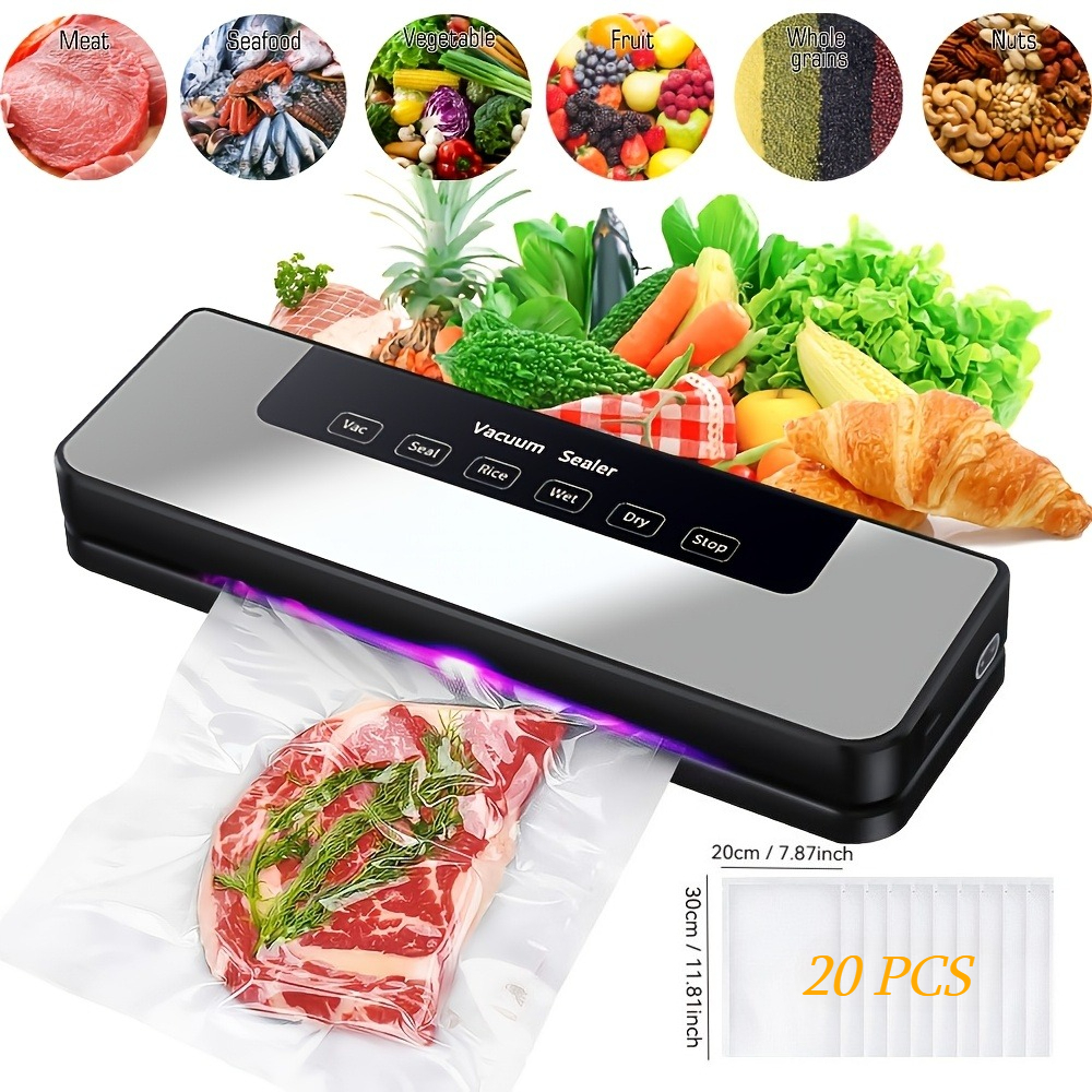 Food Vacuum Sealer Machine 65K – обзор и цена Food Storage Vacuum Sealer Machine