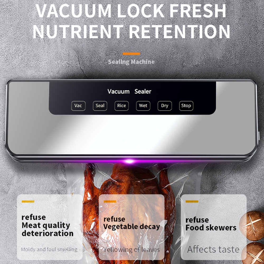 Food Vacuum Sealer Machine 65K – обзор и цена Food Storage Vacuum Sealer Machine