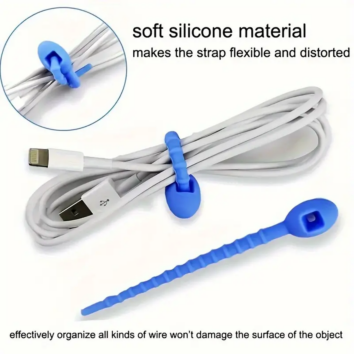 Silicone Reusable Cable Wire O – обзор и цена Food Storage Management