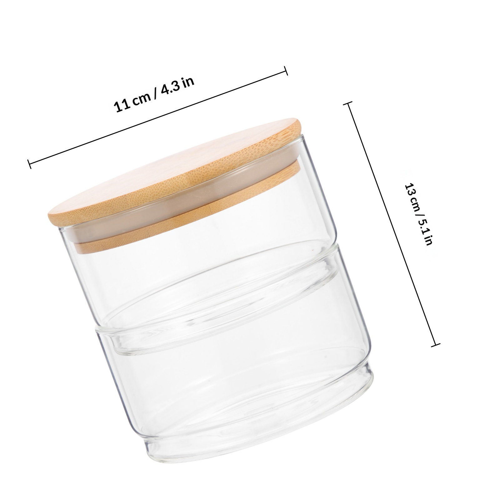 1Set Clear Heavy-Duty Glass Se – обзор и цена Food Storage Jars Plastic