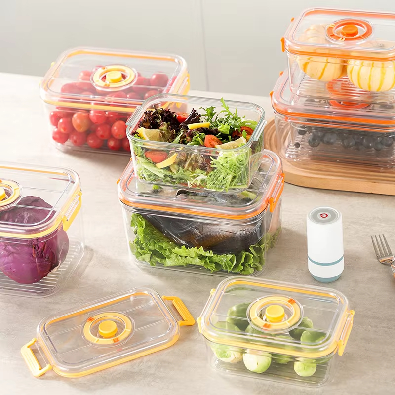 Vacuum Fresh-keeping Box Refri – обзор и цена Food Storage Jars Plastic