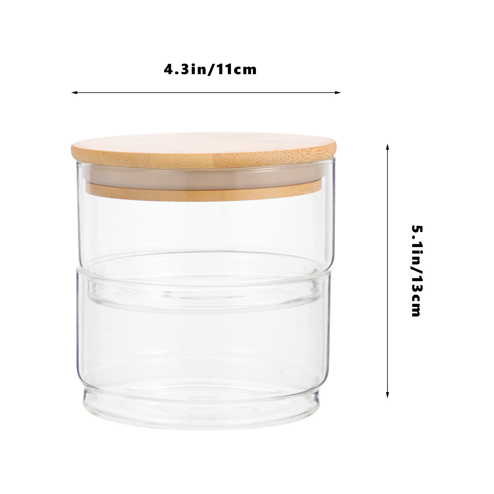 1Set Clear Glass Sealing Jars  – обзор и цена Food Storage Jars Plastic