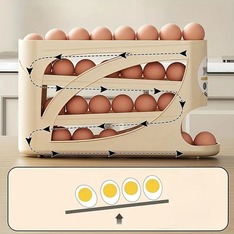 3 Tier Rolling Egg Storage Box – обзор и цена Xxl Food Storage Container
