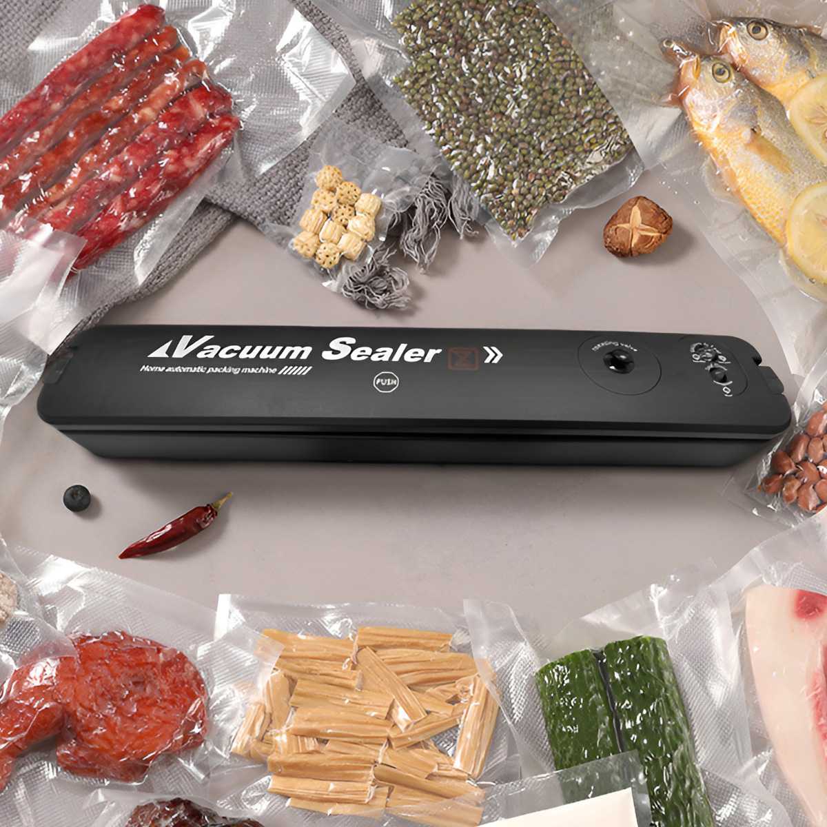 220V EU Plug Food Vacuum Seale – обзор и цена Vacuum Sealer Bag
