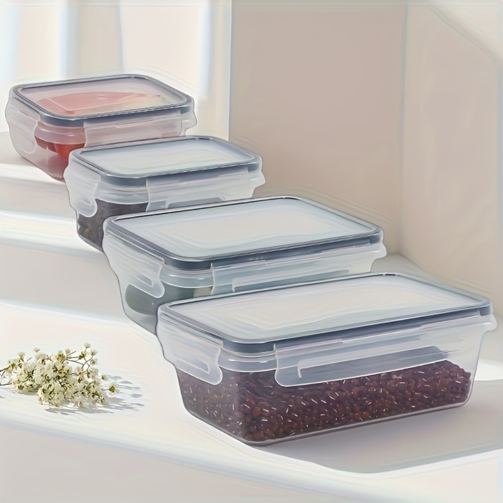 Set BPA-Free Airtight Food Con – обзор и цена Food Storage Jars Plastic