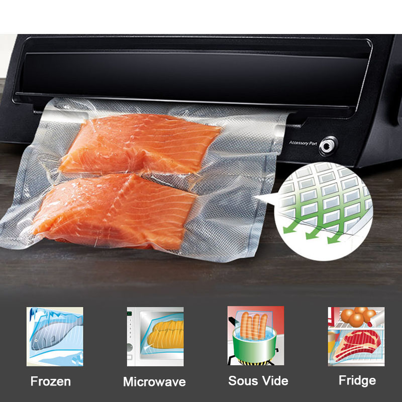 Vacuum Food Saver Sealer Bags  – обзор и цена Food Storage Vacuum Sealer Machine