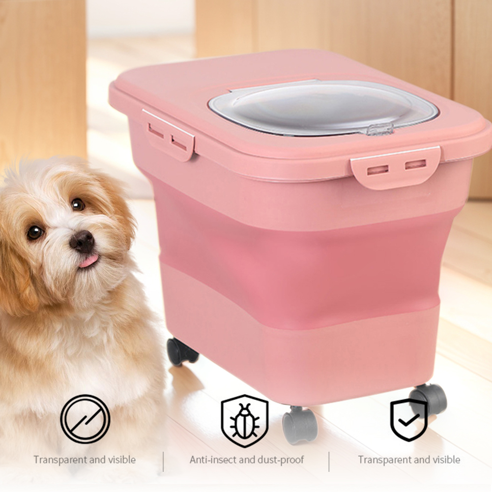 Collapsible Dry Cat Food Box 2 – обзор и цена Food Storage Dog
