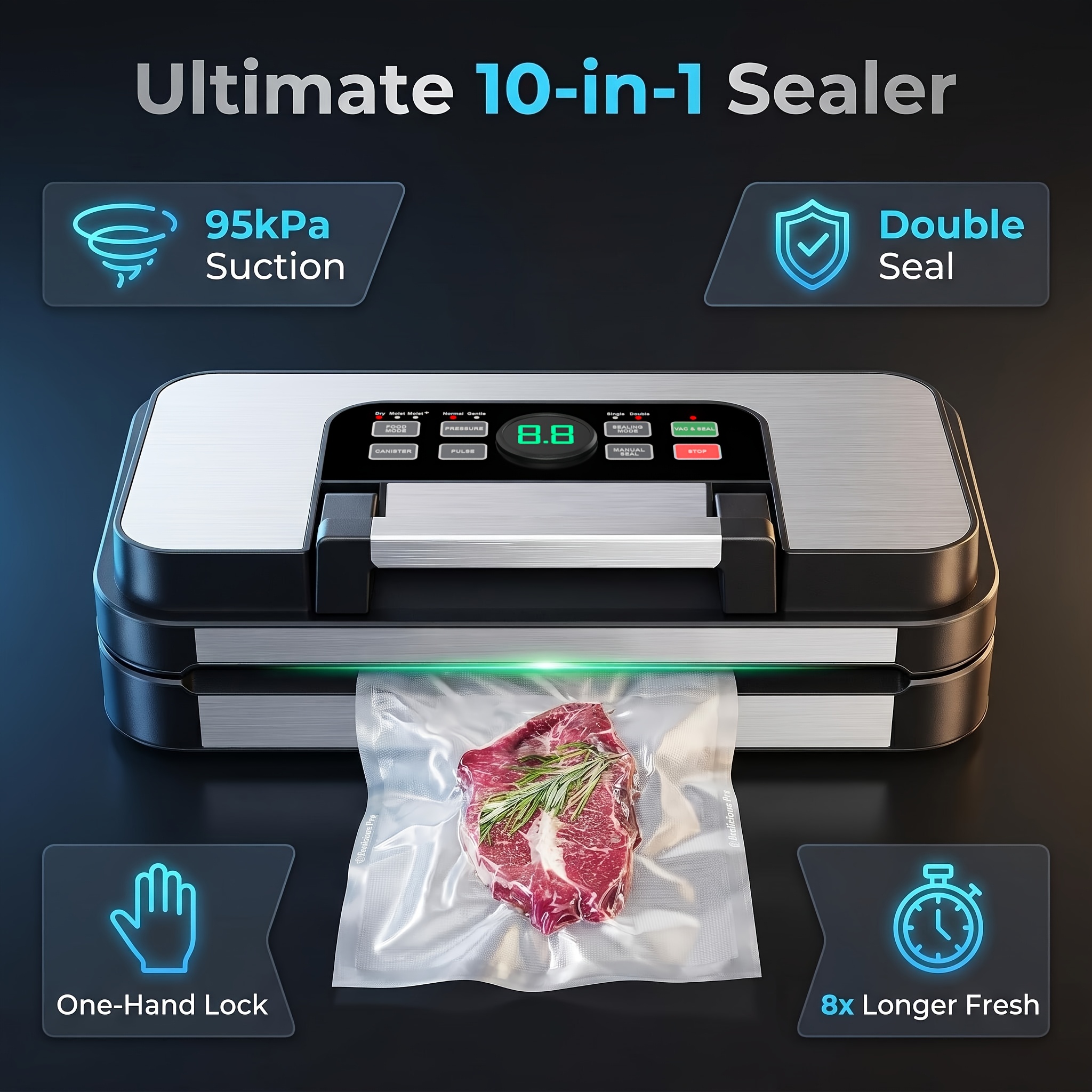 Vacuum Sealer Machine, 95000 P – обзор и цена Vacuum Sealer Bag